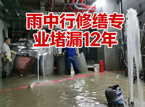 武隆地下室防水堵漏案例